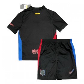 Camisola FC Barcelona x Travis Scott Criança 2º Equipamento 2024-25 Manga Curta